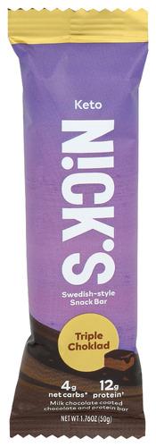 Nicks Bar Triple Choklad 12Pk - 1.76 Oz (12 Units)