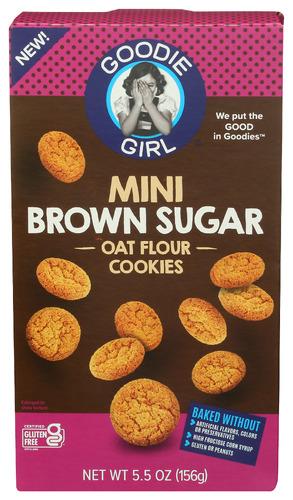 Goodie Girl Cookies Mini Brown Sugar - 5.5 Oz (6 Units)