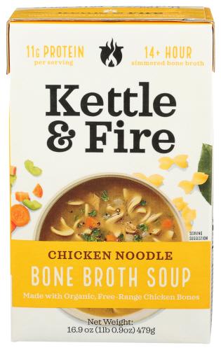 Kettle And Fire Soup Chicken Noodle - 16.9 Oz (6 Units)
