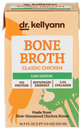 Dr Kellyann Broth Bone Chicken Low Sd - 16.9 Fo (6 Units)