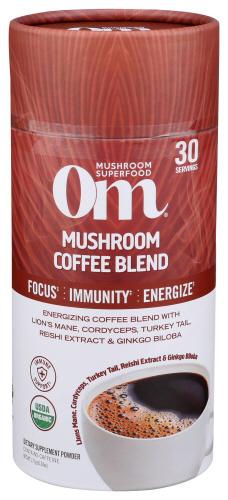 Om Mushrooms Mushroom Blend Coffee - 6.24 Oz (1 Units)