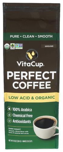 Vitacup Coffee Grnd Perfect Organic - 10 Oz (6 Units)