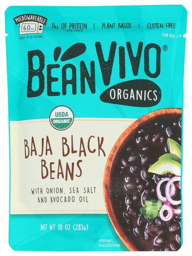 Beanvivo Beans Baja Black Organic - 10 Oz (6 Units)