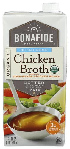 Bonafide Broth Chicken Nsa Dry - 32 Fo (6 Units)