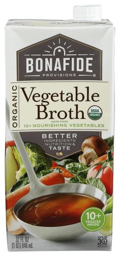 Bonafide Broth Vegetable Dry - 32 Fo (6 Units)