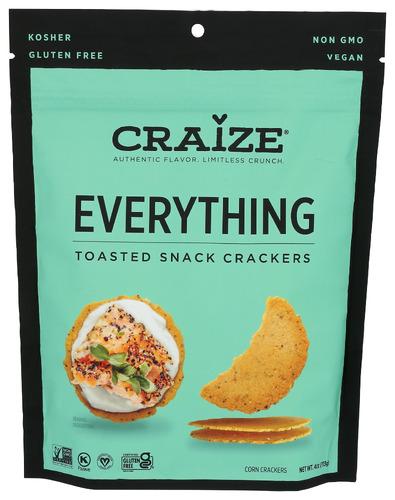 Craize Crackers Everything - 4 Oz (6 Units)