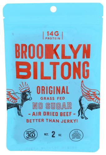 Brooklyn Biltong Jerky Original - 2 Oz (8 Units)