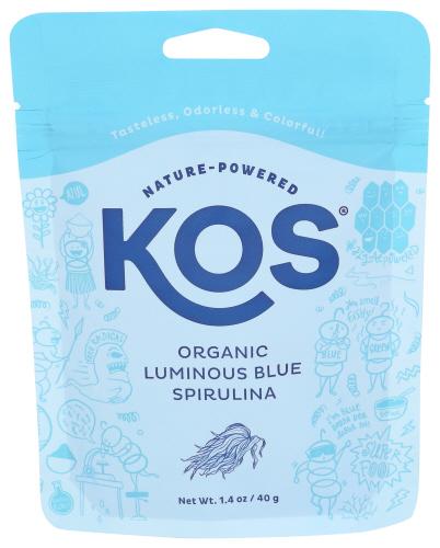 Kos Blue Spirulina Pwder Organic - 1.4 Oz (1 Units)