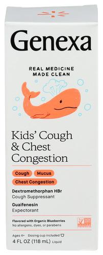 Genexa Cough Chest Mucus Kids - 4 Fo (1 Units)