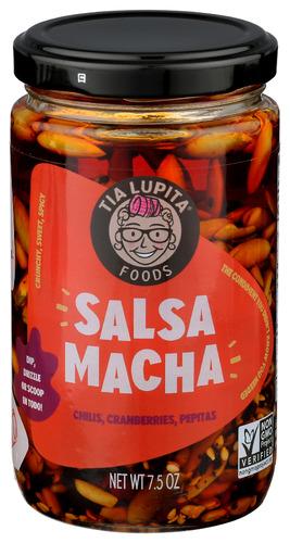 Tia Lupita Foods Salsa Mcha Chl Crnb Ppita - 7.5 Oz (6 Units)