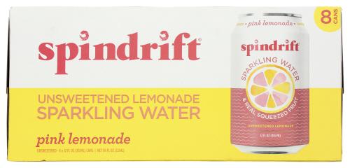 Spindrift Water Sprk Pnk Lmnde 8Pk - 96 Fo (3 Units)