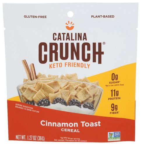 Catalina Crunch Keto Cereal Cinnamn Toas - 1.27 Oz (12 Units)