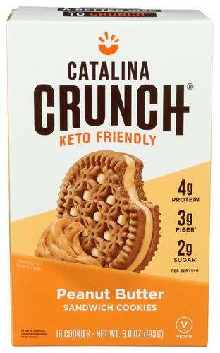 Catalina Crunch Cookie Sandiwch Pb - 6.8 Oz (6 Units)