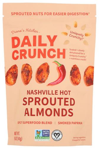 Daily Crunch Almond Nashville Hot Sport - 5 Oz (6 Units)