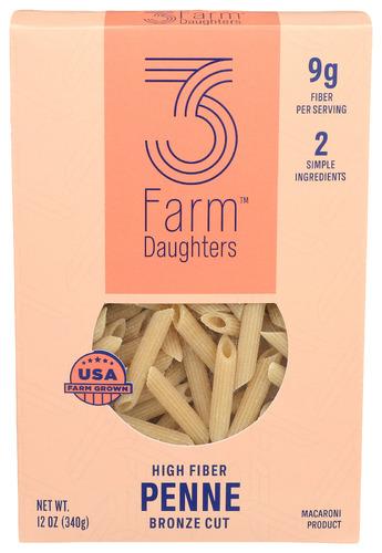 Three Farm Daughters Pasta Penne Thr Frm Daughters - 12 Oz (8 Units)