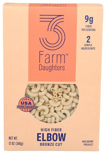 Three Farm Daughters Pasta Elbows - 12 Oz (8 Units)