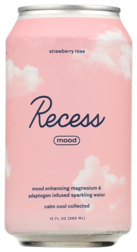 Recess Water Sprk Strawberry Rose - 12 Fo (12 Units)