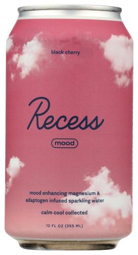Recess Water Sprk Black Cherry - 12 Fo (12 Units)