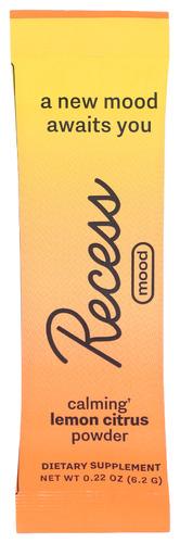 Recess Mood Power Pkt Lemn Citrs - 0.22 Oz (10 Units)