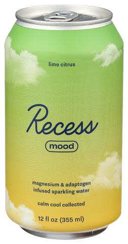 Recess Water Sprk Lime Citrus - 12 Fo (12 Units)