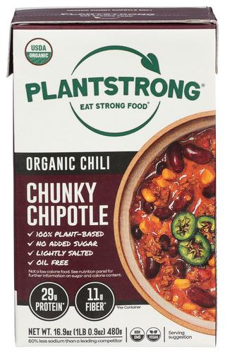 Plantstrong Chili Chipotle Chunky - 16.9 Fo (6 Units)