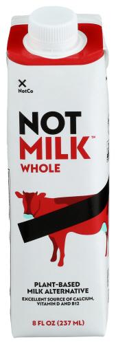 Notmilk Notmilk Whole 8Oz - 8 Fo (12 Units)