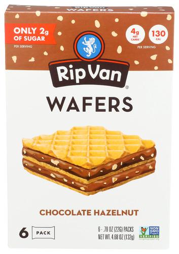 Rip Van Cookie Wafer Choco Hzlnt - 4.68 Oz (6 Units)