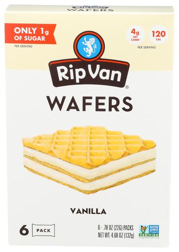 Rip Van Cookie Wafer Vanilla - 4.68 Oz (6 Units)