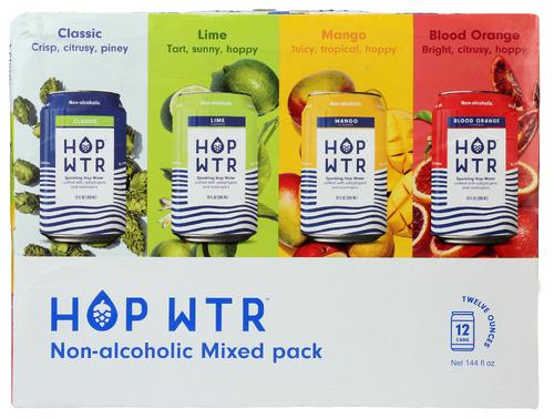 Hop Wtr Wtr 4 Flavr Variety 12 Pk - 144 Fo (2 Units)
