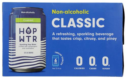 Hop Wtr Wtr Classic 6 Pk - 72 Fo (4 Units)