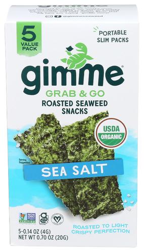 Gimme Seawed Rst Snck Sslt 5Pc - 0.7 Oz (6 Units)