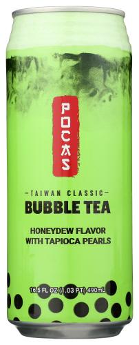 Pocas Tea Bubble Honeydew - 16.5 Fo (24 Units)