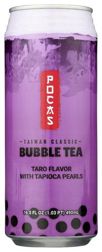 Pocas Tea Bubble Taro - 16.5 Fo (24 Units)