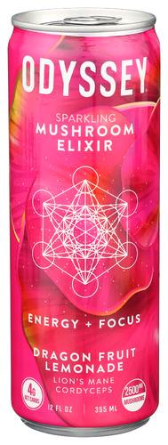 Odyssey Elixir Bev Sprkl Enrg Drgfrt Lmn - 12 Fo (12 Units)