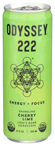 Odyssey Elixir Bev Sprkl Cherry Lime - 12 Fo (12 Units)