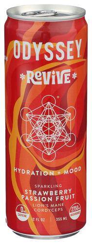 Odyssey Elixir Bev Strbry Passn Fruit - 12 Fo (12 Units)