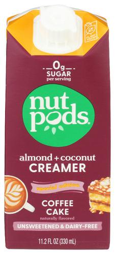 Nutpods Creamer Uns Coffee Cake - 11.2 Fo (12 Units)