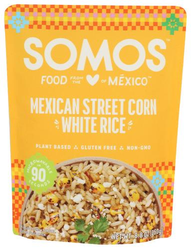 Somos Rice White Mex Street Corn - 8.8 Oz (6 Units)