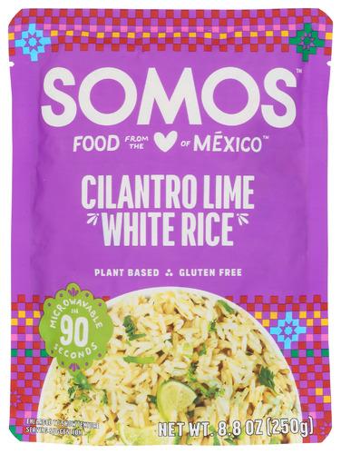 Somos Rice White Cilantro Lime - 8.8 Oz (6 Units)