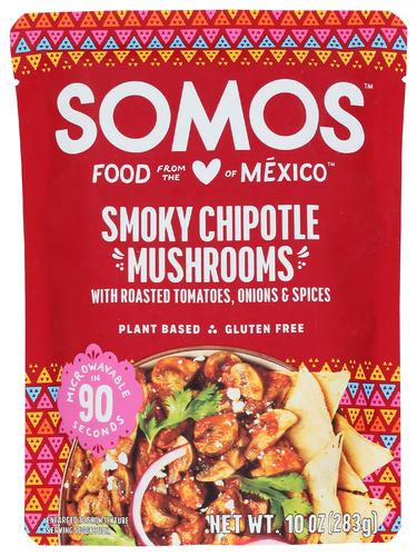 Somos Mushrooms Chipotle Smky - 10 Oz (6 Units)