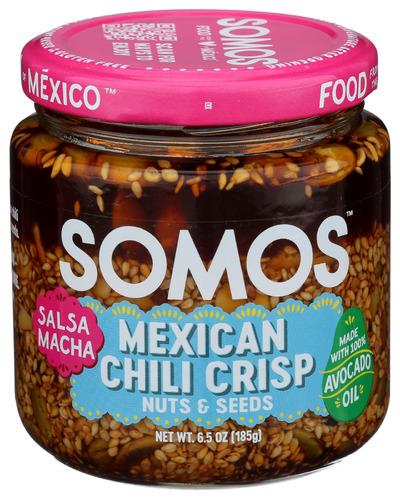 Somos Salsa Macha W Nuts Seeds - 6.5 Oz (6 Units)