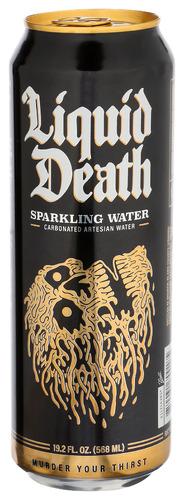 Liquid Death Water Sparkling Mountain - 19.2 Fo (24 Units)