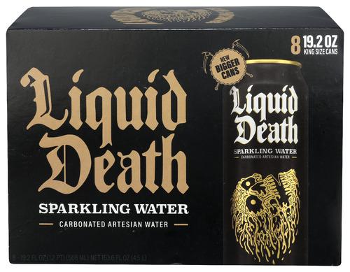 Liquid Death Water Sprkl Mountain 8Pk - 153.6 Fo (3 Units)