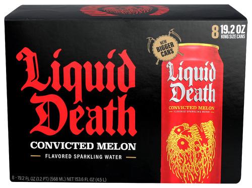 Liquid Death Water Spk Cnvctd Mln 8Pk - 153.6 Fo (3 Units)
