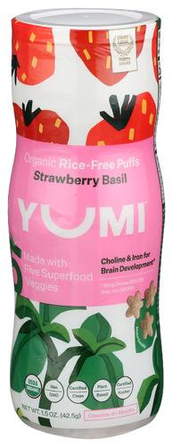Yumi Puffs Strwbrry Basil - 1.5 Oz (6 Units)