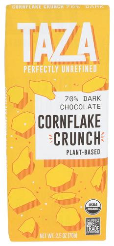 Taza Chocolate Bar Chocolate Drk Crnf Crunch - 2.5 Oz (10 Units)