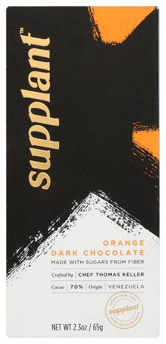 Supplant Bar Orange Dark Chocolate - 2.3 Oz (12 Units)