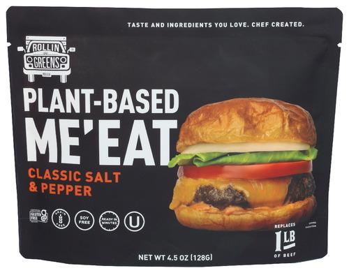 Rollingreens Meeat Pb Clsc Salt Pepper - 4.5 Oz (12 Units)