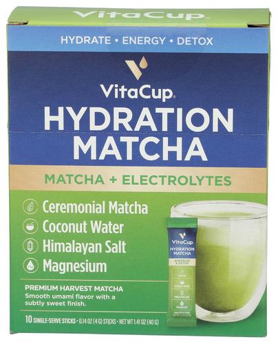 Vitacup Tea Hydrtion Mtch Instnt - 10 Pc (12 Units)