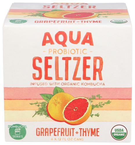 Aqua Seltzer Seltzer Grpft Thm 4Pk - 48 Fo (6 Units)